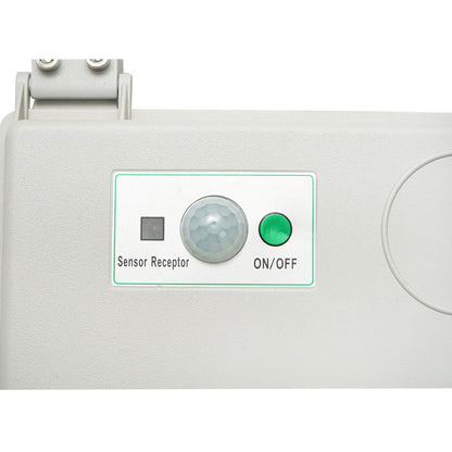 LED solar street light 180W, 6500K, IP65 with solar panel, motion sensor and pole mounting Breckner Germany