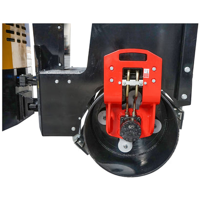 1500kg compactor cylinder with 900mm drums and Kubota D1105 diesel engine, 25HP, electric start