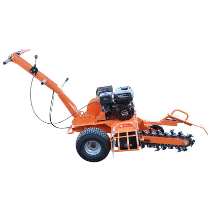 7 HP trench digging machine with a working width of 100mm and depth of 450mm Thor