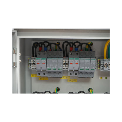 Protection fuse box equipped for 380V photovoltaic systems 20-30KW DC/AC with 6 strings 63A, IP65
