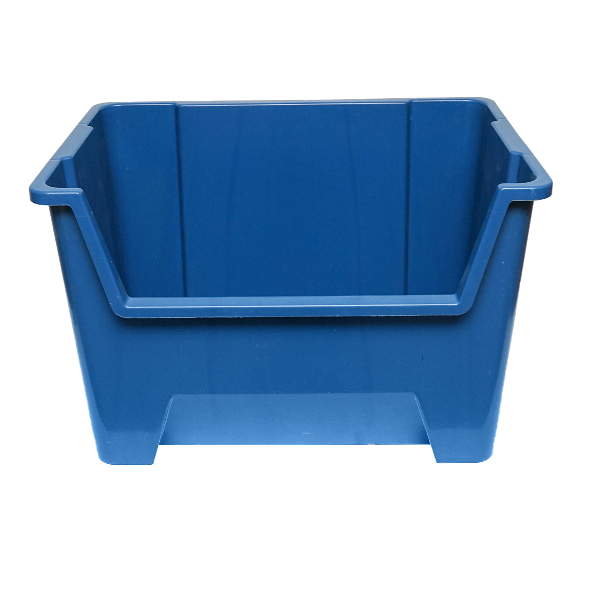 Plastic storage box 545x345x395mm gray