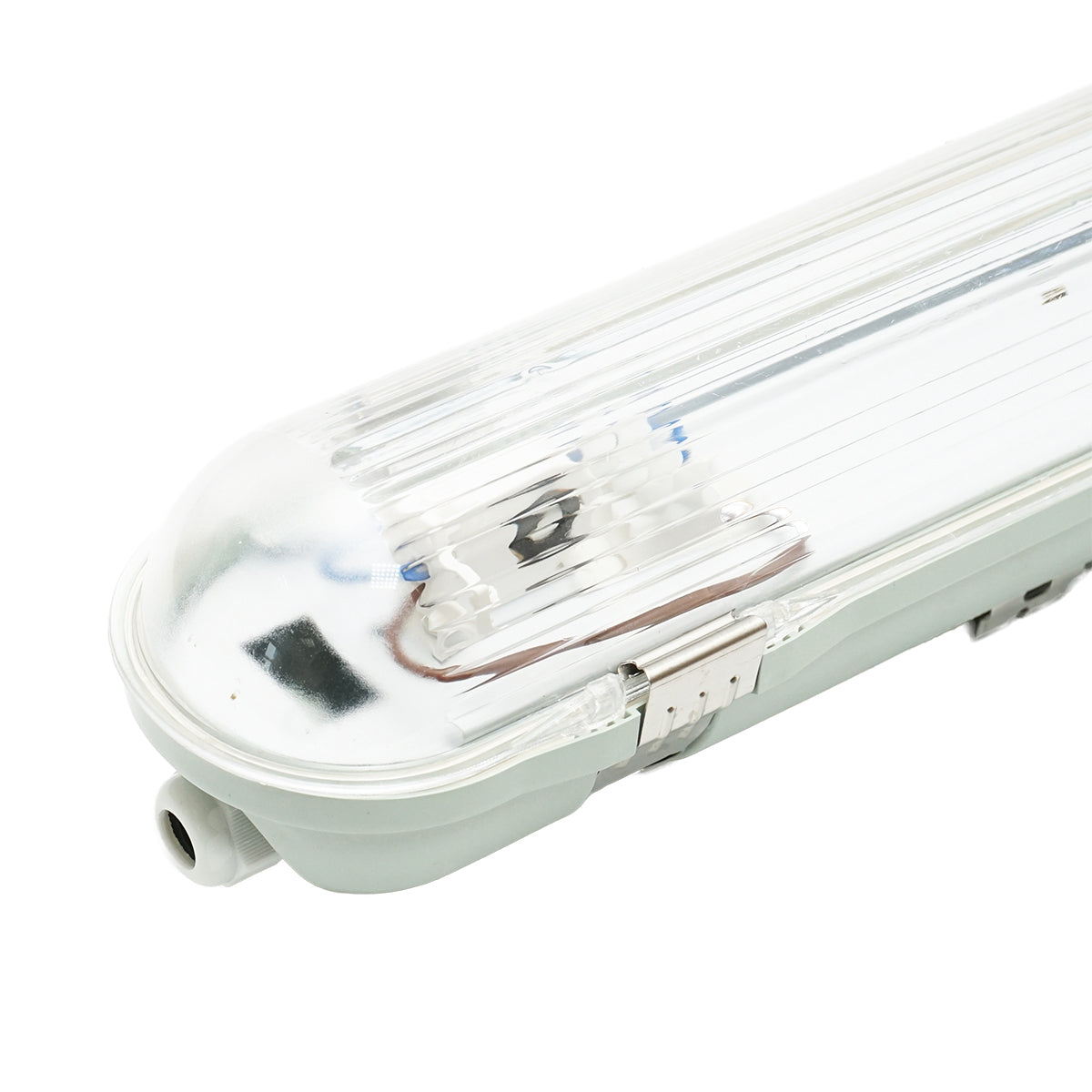 LED fluorescent tube light fixture 1x36W, 220V, 1270x80x90mm IP65 Breckner Germany
