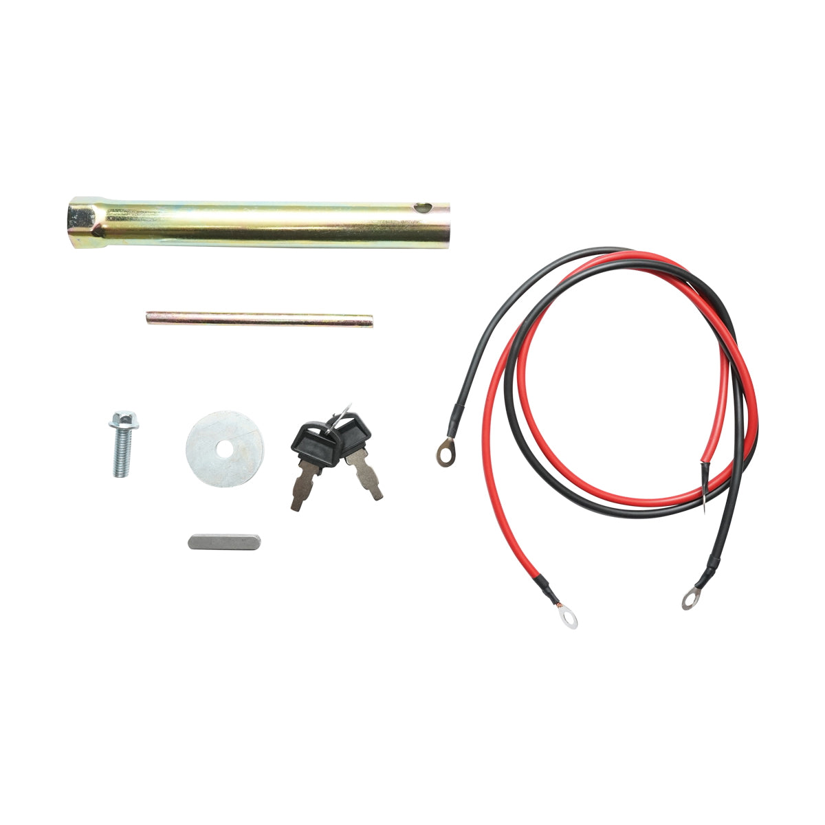 Gas engine 13HP, 4-stroke, 25mm pin shaft, key/rope start, Breckner Germany reducer attachment
