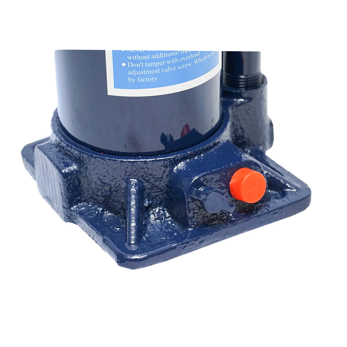 8-ton piston type hydraulic jack with valve 200mm