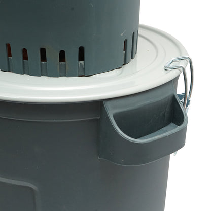 Electric grain mill 1 KW, 220V, 25L hopper, 19000 r/min, capacity 240 Kg/h, 5 sieves included.