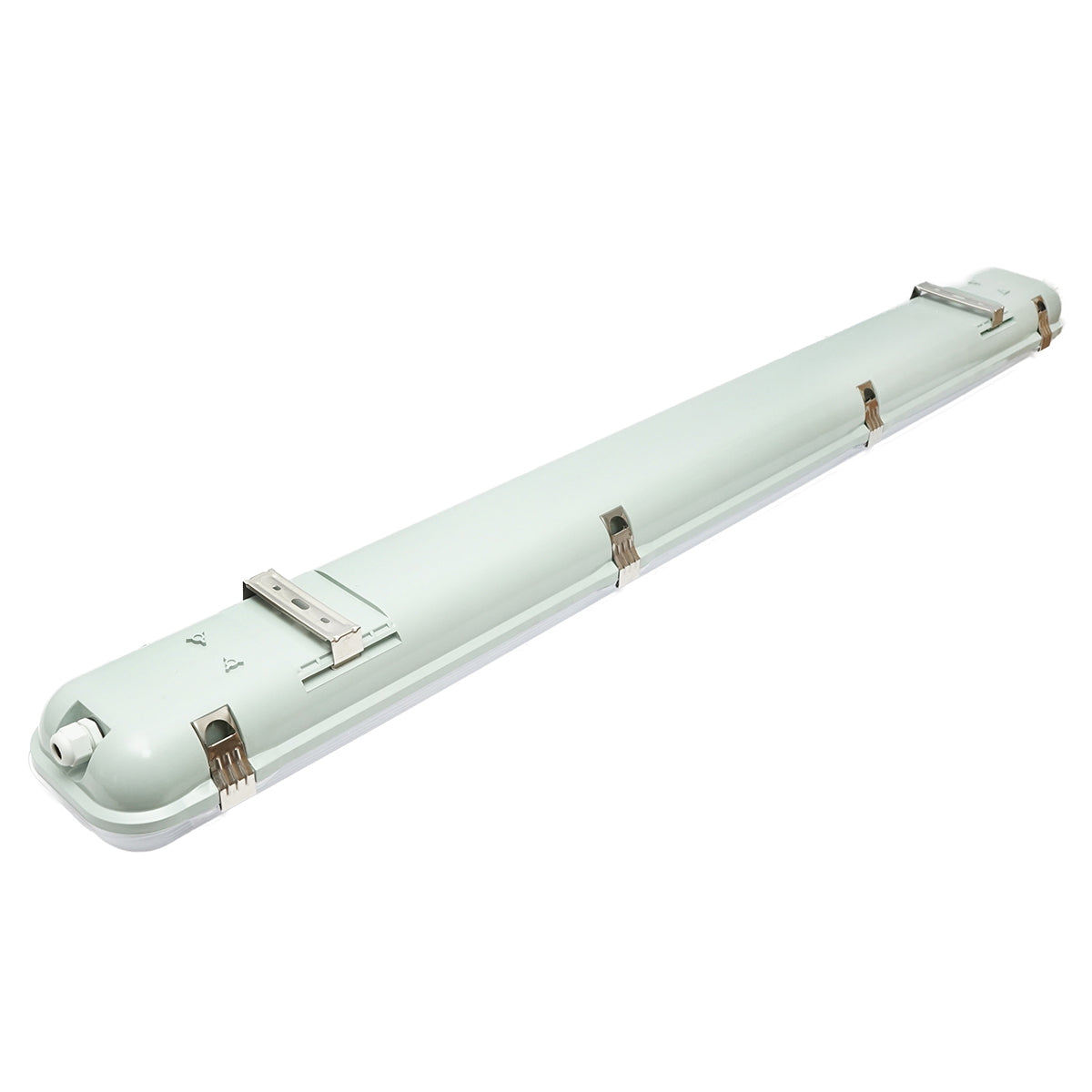 LED lighting fixture fluorescent 2x36W, 220V, 1270x130x90mm IP65 Breckner Germany