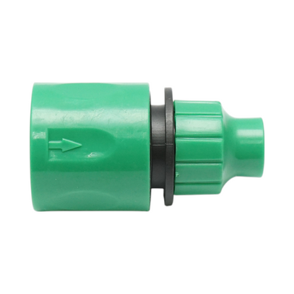 Complete drip and spray irrigation kit with 50m hose, nozzles, connectors, fixing stakes, 201 pieces