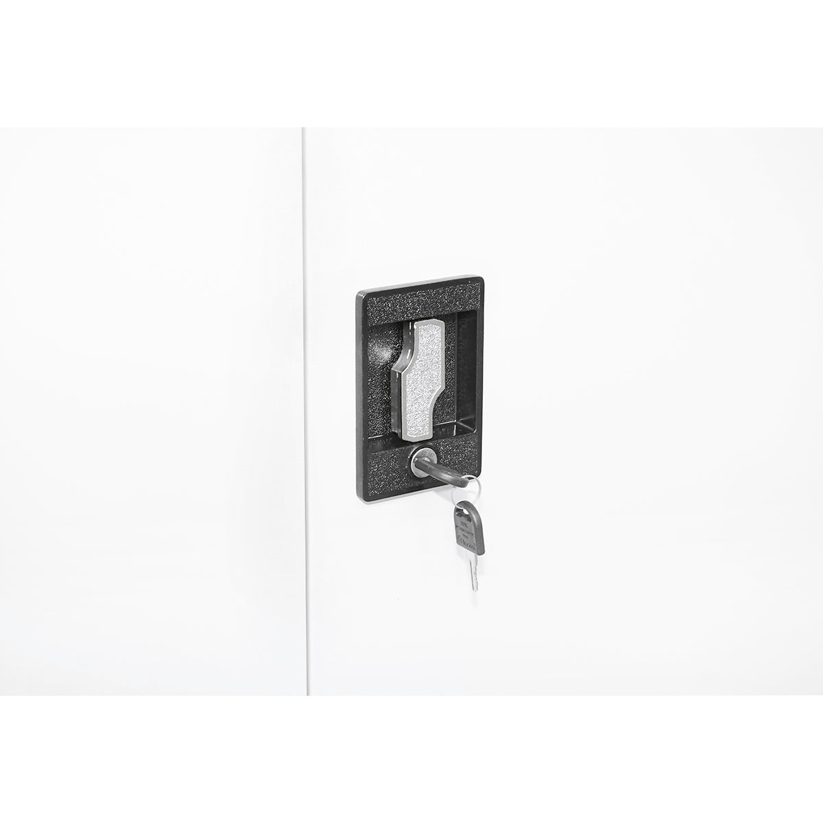 Metal storage cabinet 1800x900x400mm with 2 secure doors, 4 shelves, gray Breckner Germany