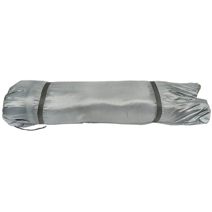 Foldable camping bed, gray camping 190x66x42 cm Breckner Germany