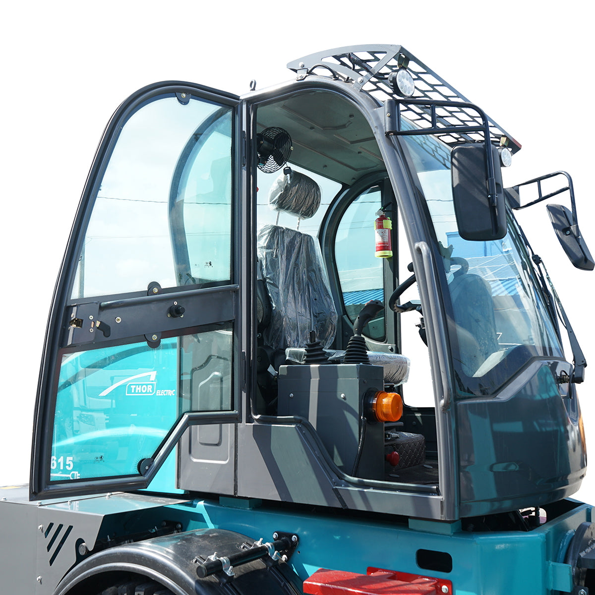 Electric front loader, WOLA 2T, 120V, bucket 0.6m3