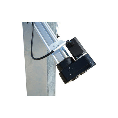 Complete mounting system, automatic solar tracker structure 4.7 KW, 8 panels of 590W with GPS and Breckner Germany wind sensor.