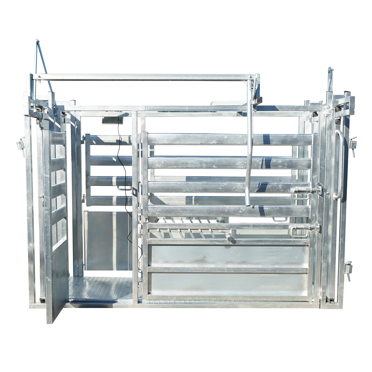 Contention stand, immobilization device for cattle with scale