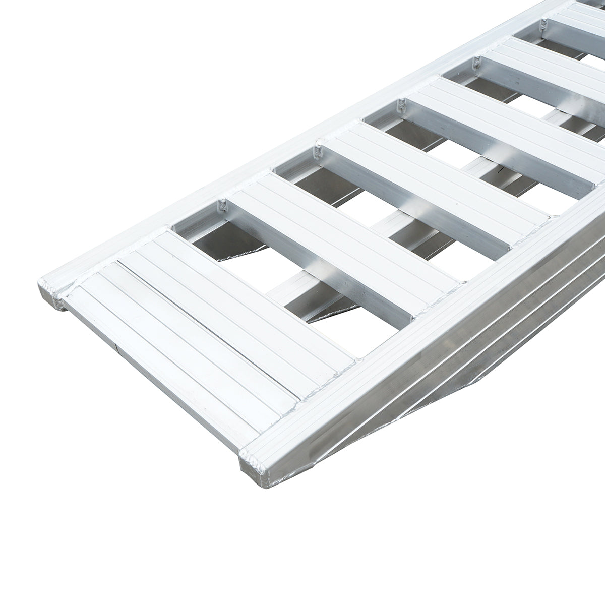 Aluminum ramps set 8 tons for loading/unloading 450x50x15cm