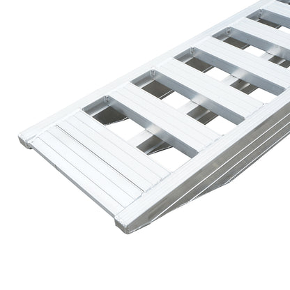 Aluminum ramps set 8 tons for loading/unloading 450x50x15cm