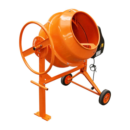Concrete mixer 550 W, bucket volume 140L, gear and crown made of cast iron, 48 kg Breckner Germany