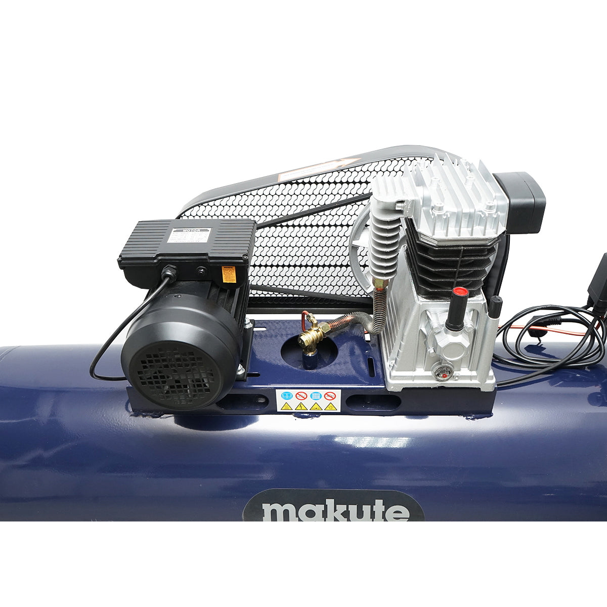 Air compressor 2.2Kw 3Hp 220V 200L tank Makute