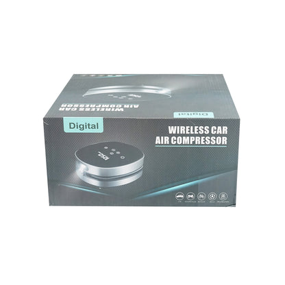 Air compressor with touch screen, 2500mAh battery, maximum pressure 8.27 Bar, power supply voltage 12.6V/1A, wireless Breckner Germany