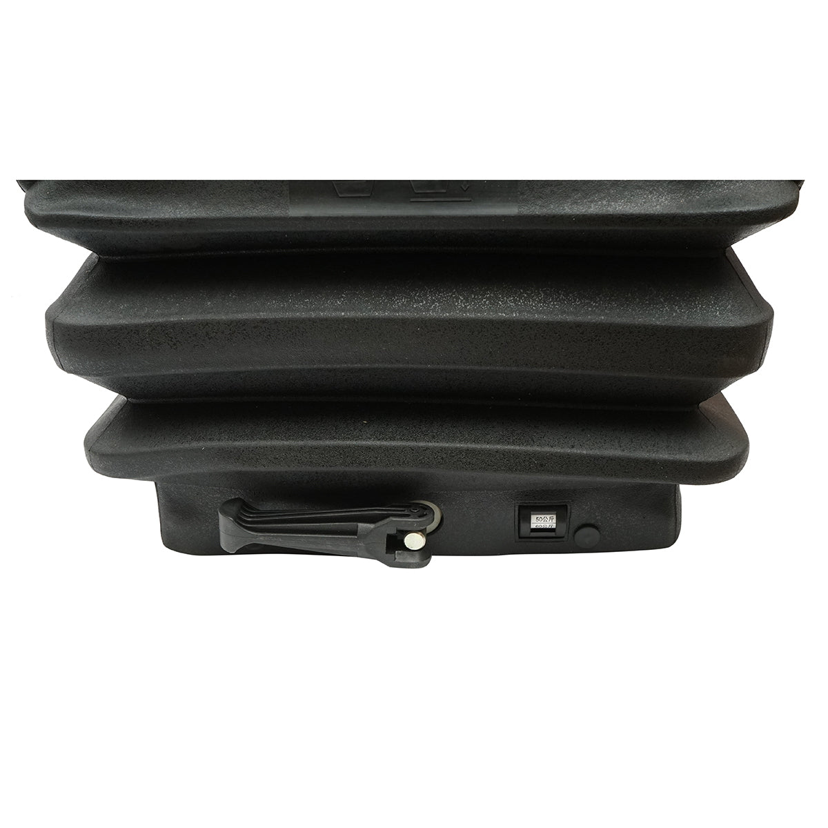 Universal air suspension seat, adjustable in height and weight 50-140Kg, armrests and backrest tilted 50-90° for tractor, agricultural, industrial machinery, forklift