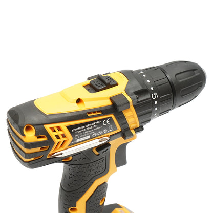 12V 1.3Ah drilling and screwing machine with 2 batteries Hoteche