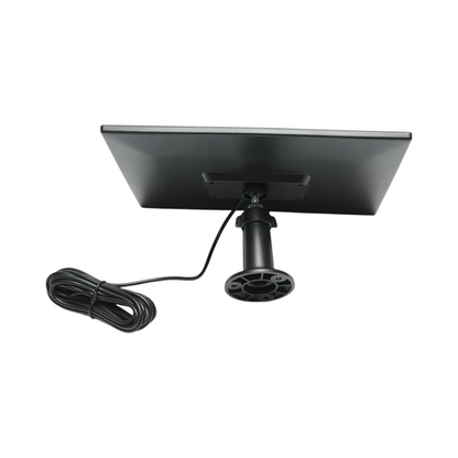 Dual-lens surveillance camera 6 MP, 4G, WIFI 2.4 GHz with solar panel, 10000 mAh battery, 360 degrees PTZ, human PIR detection, night vision and Ubox application.