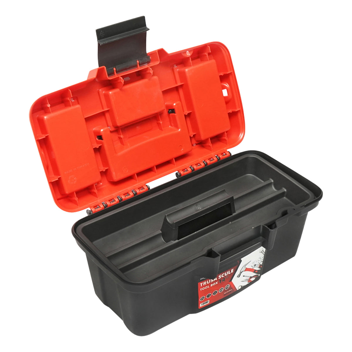 Plastic tool box 345x175x150mm Breckner Germany