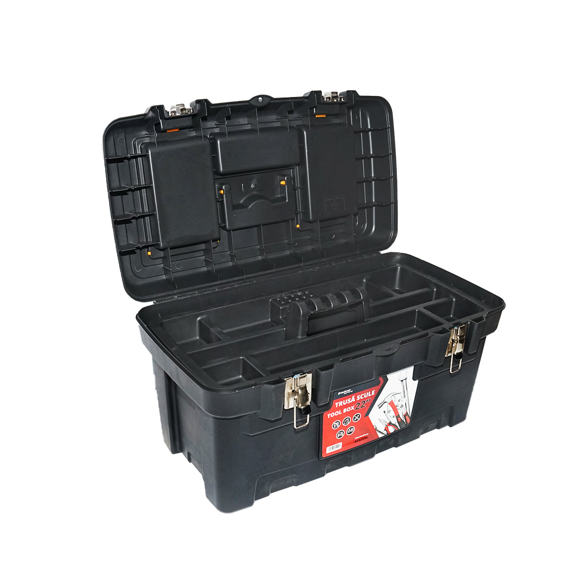 Plastic tool box 570x315x295mm Breckner Germany