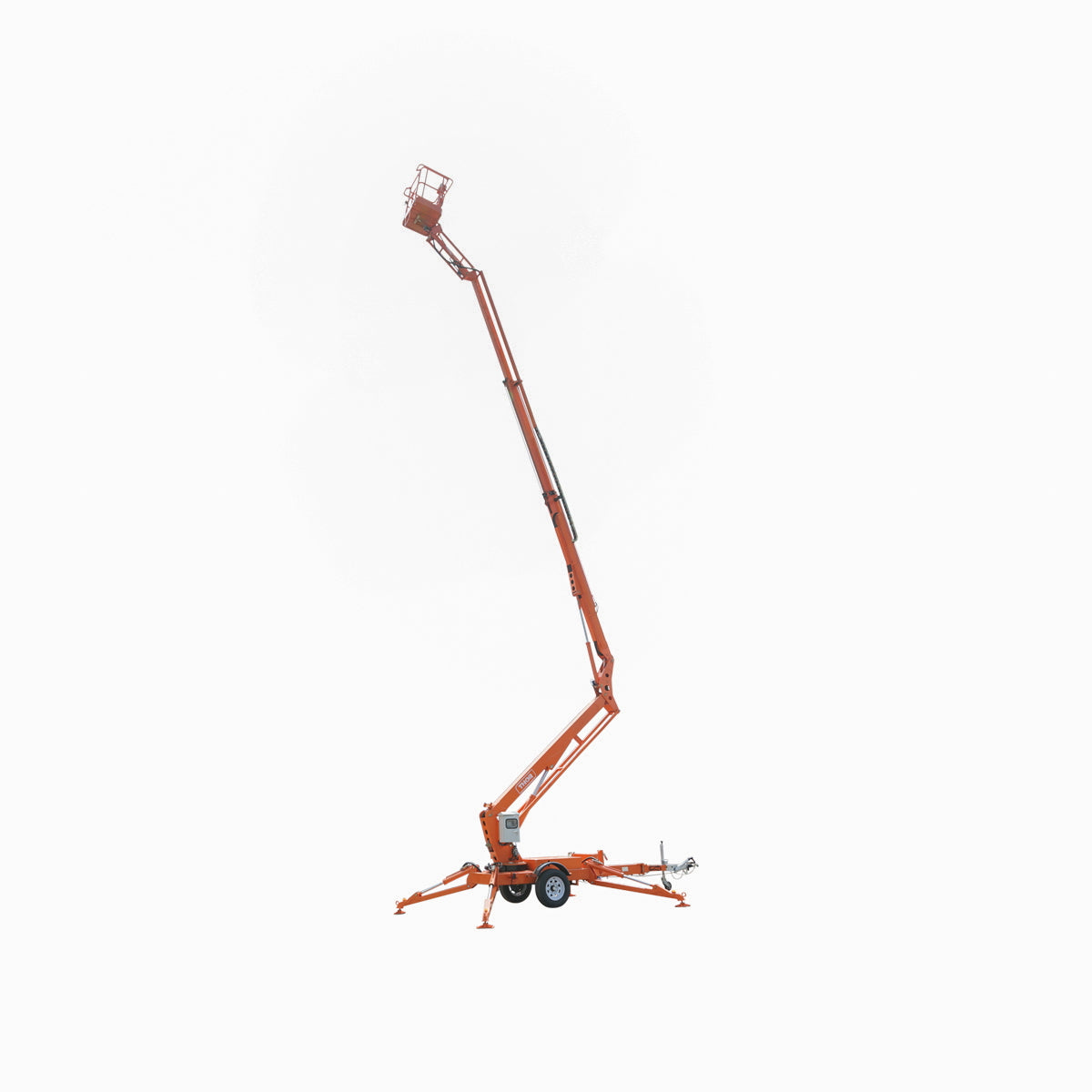 Platform/trailer for working at height 16m, 200Kg with remote control gasoline engine THOR
