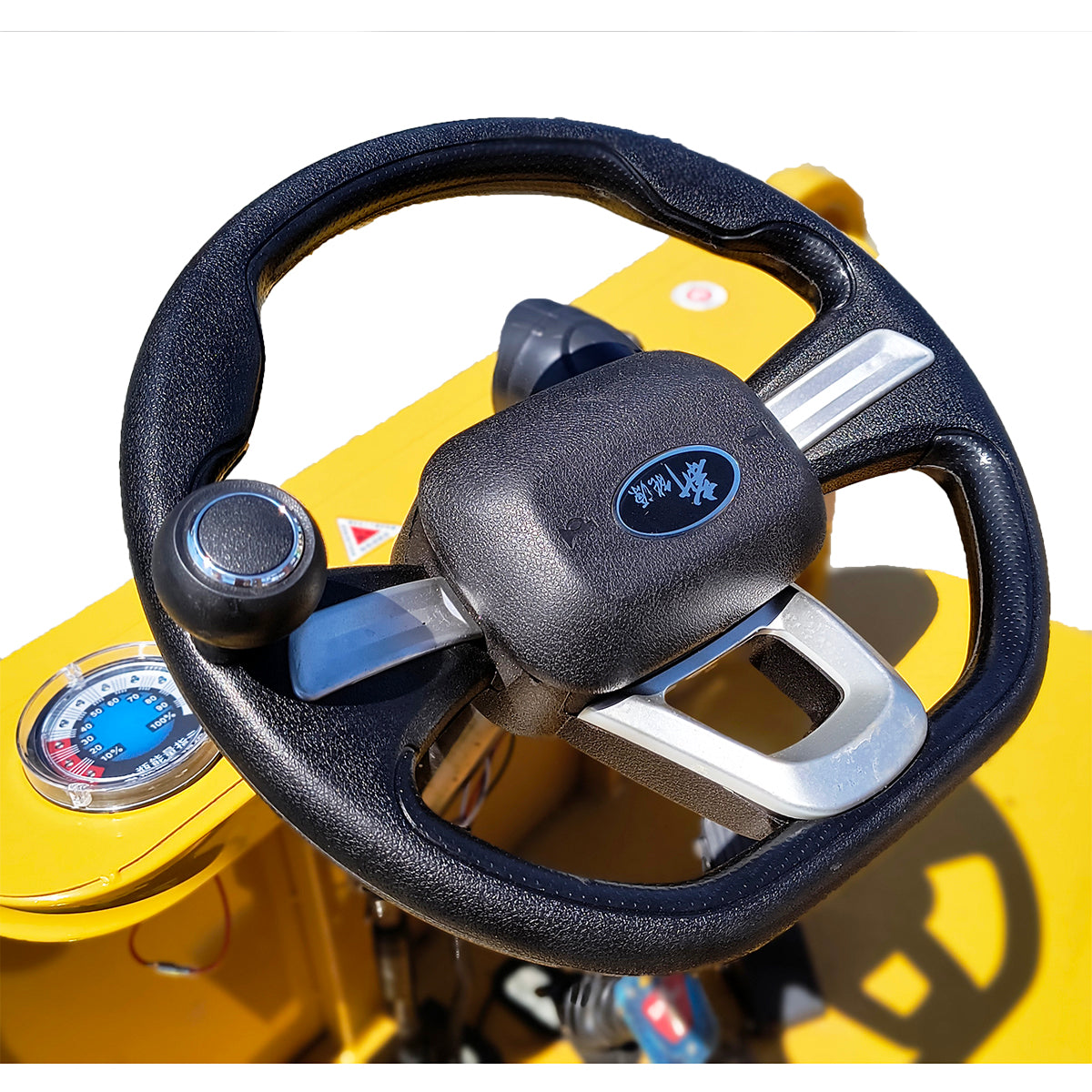 Electric cart platform with bench and shutters for cargo transport 1200W, 60V, 2.5x1.25m maximum load 1000Kg THOR