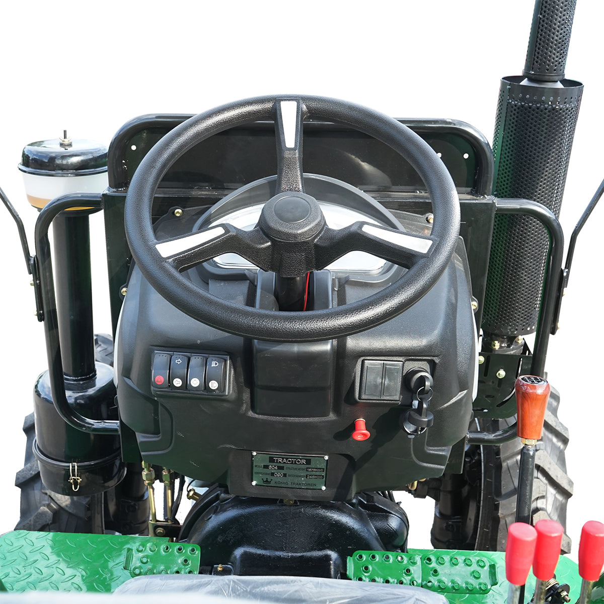 60HP Hanwo E3 tractor with cab, Xinchai III engine with wheels 8.3-20/12.4-28 Konig Traktoren 604
