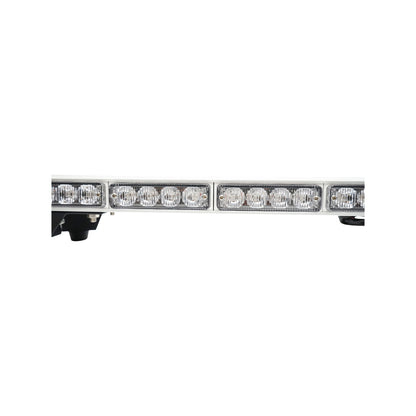 12V lighted beacon ramp with 26 yellow light modules 1440x143x43mm Breckner Germany