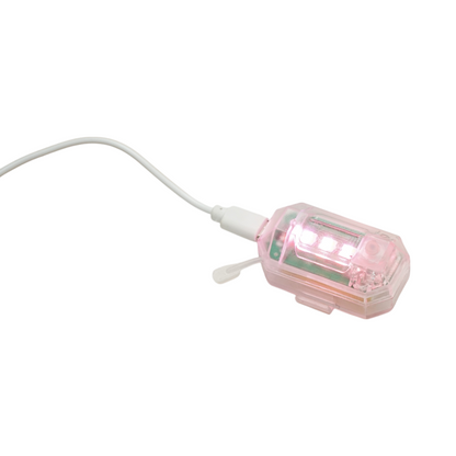 RGB strobe LED lamp with remote control, 10 modes, 8 colors, 150mAh lithium rechargeable USB-C battery IP65