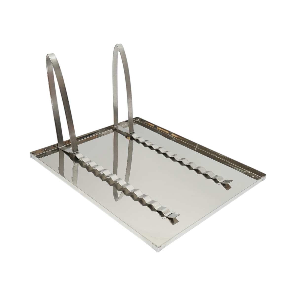 The draining tray with stainless steel sieve 520x415x110mm