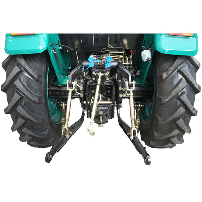 KONIG 804 tractor, 4x4, 80HP, with cabin, wheels 9.5-24/14.9-30