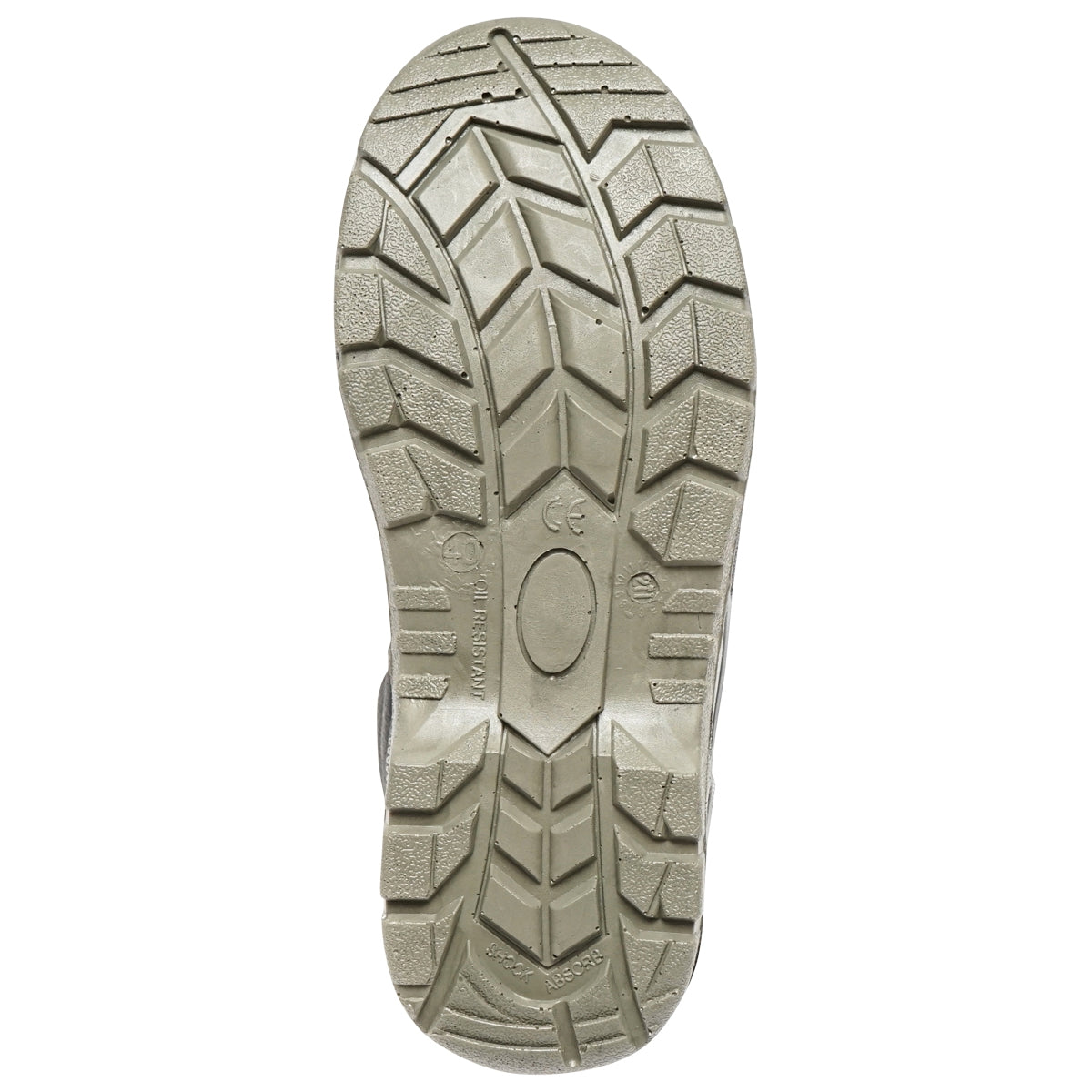 Size 40 safety boots with toe cap and steel sole insert 5003