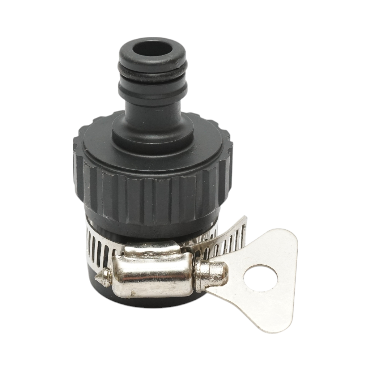 Complete drip and spray irrigation kit with 50m hose, nozzles, connectors, fixing stakes, 201 pieces