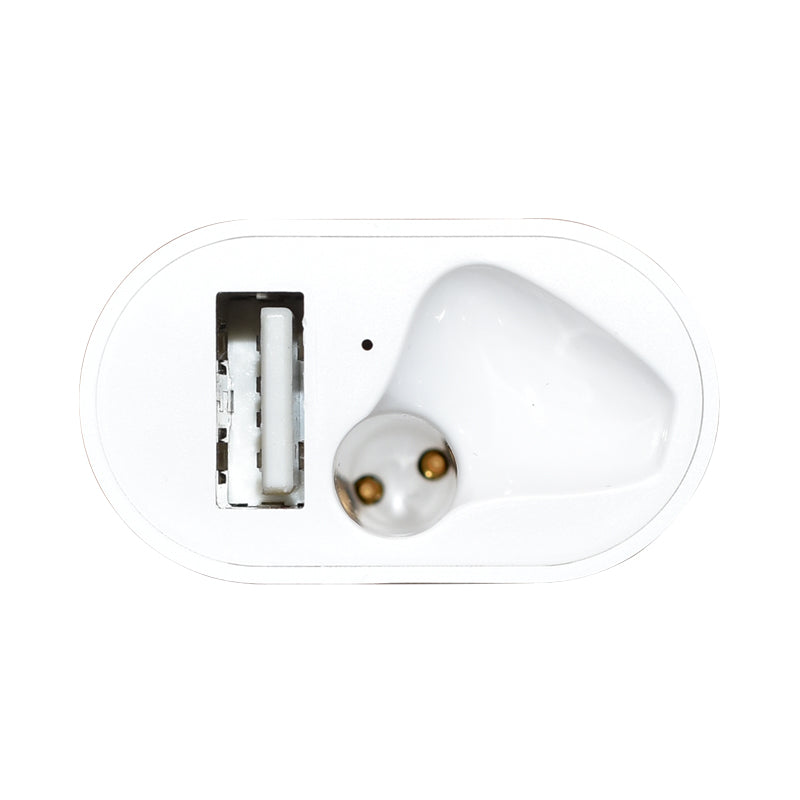Bluetooth headset with car charger type cigarette lighter