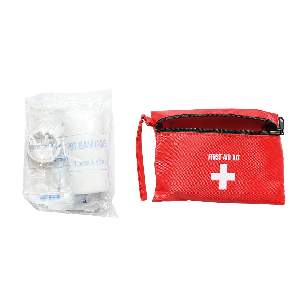 Car safety kit with emergency necessities 10 pieces Breckner Germany