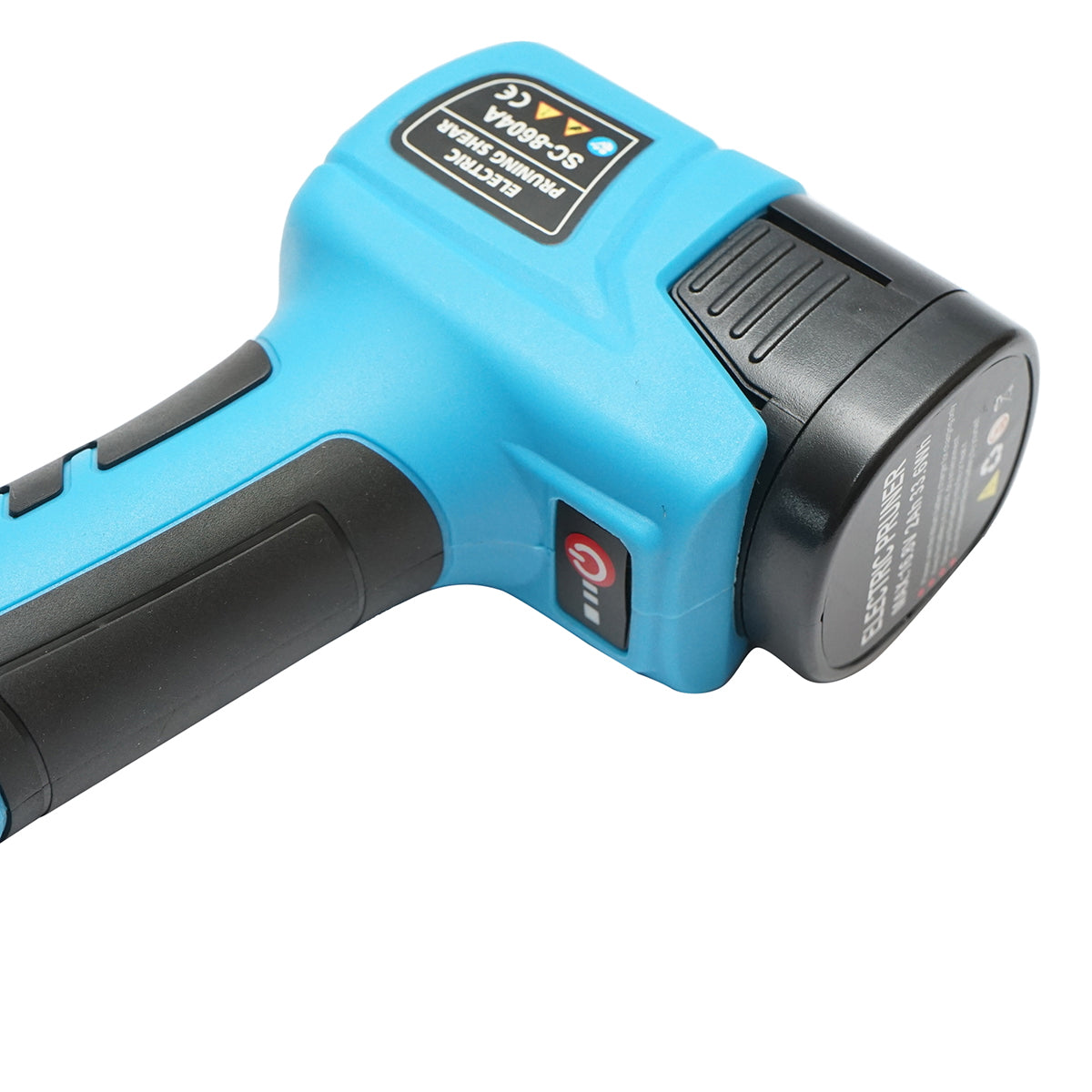 850W electric garden shears with 2 Li-ion batteries 16.8V, diameter 0-28mm