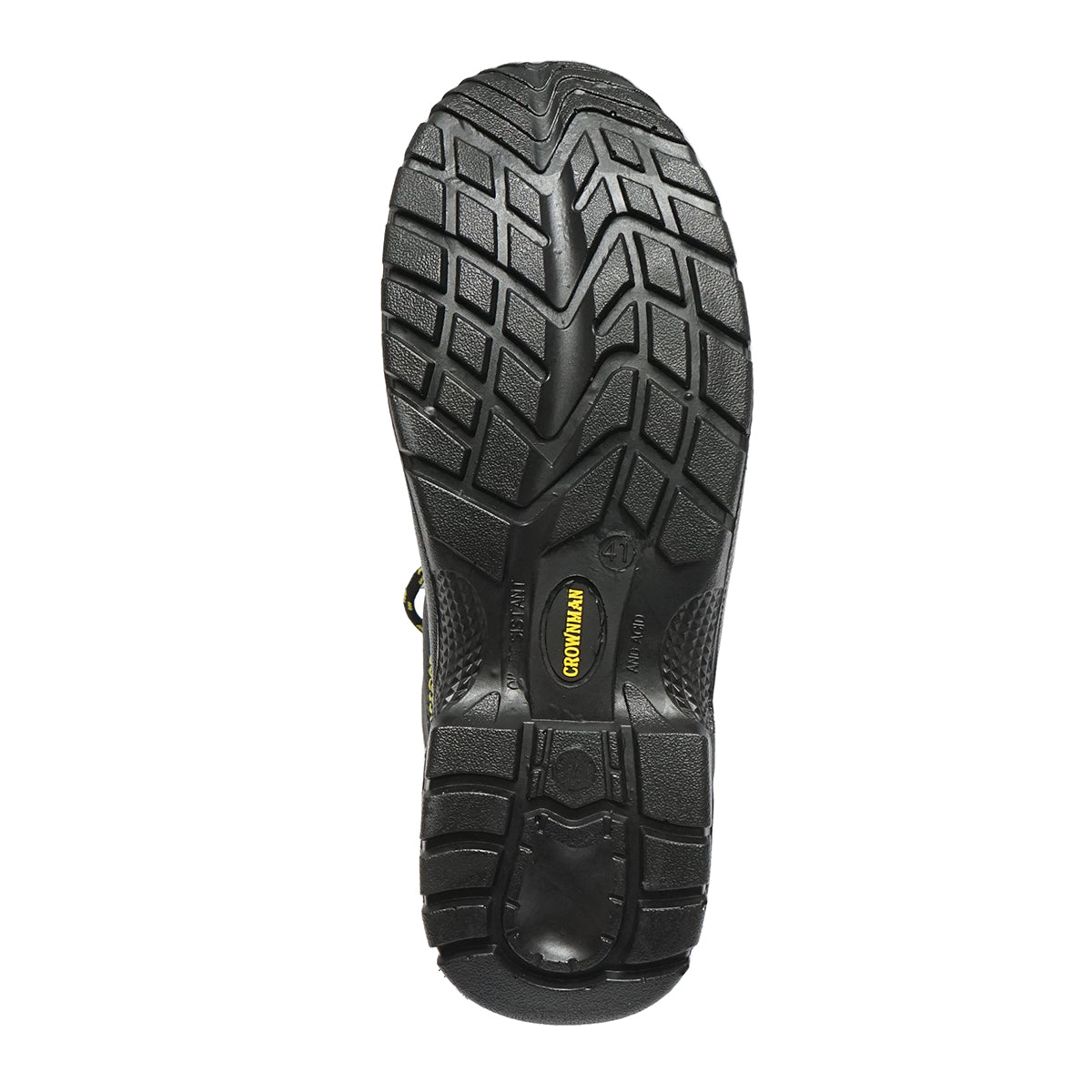 Protective boots with toe cap and steel sole insert, size 41 Crownman