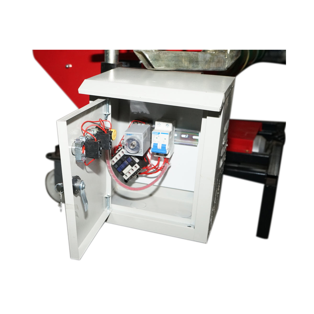 Electric baler wrapping machine 1000x600mm with a 0.7KW motor, 230V