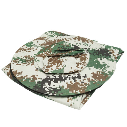 Camouflage beekeeping jacket size XL with protective mask