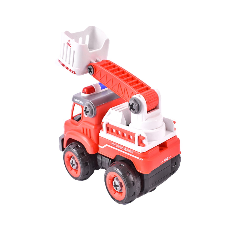 Remote control toy fire truck