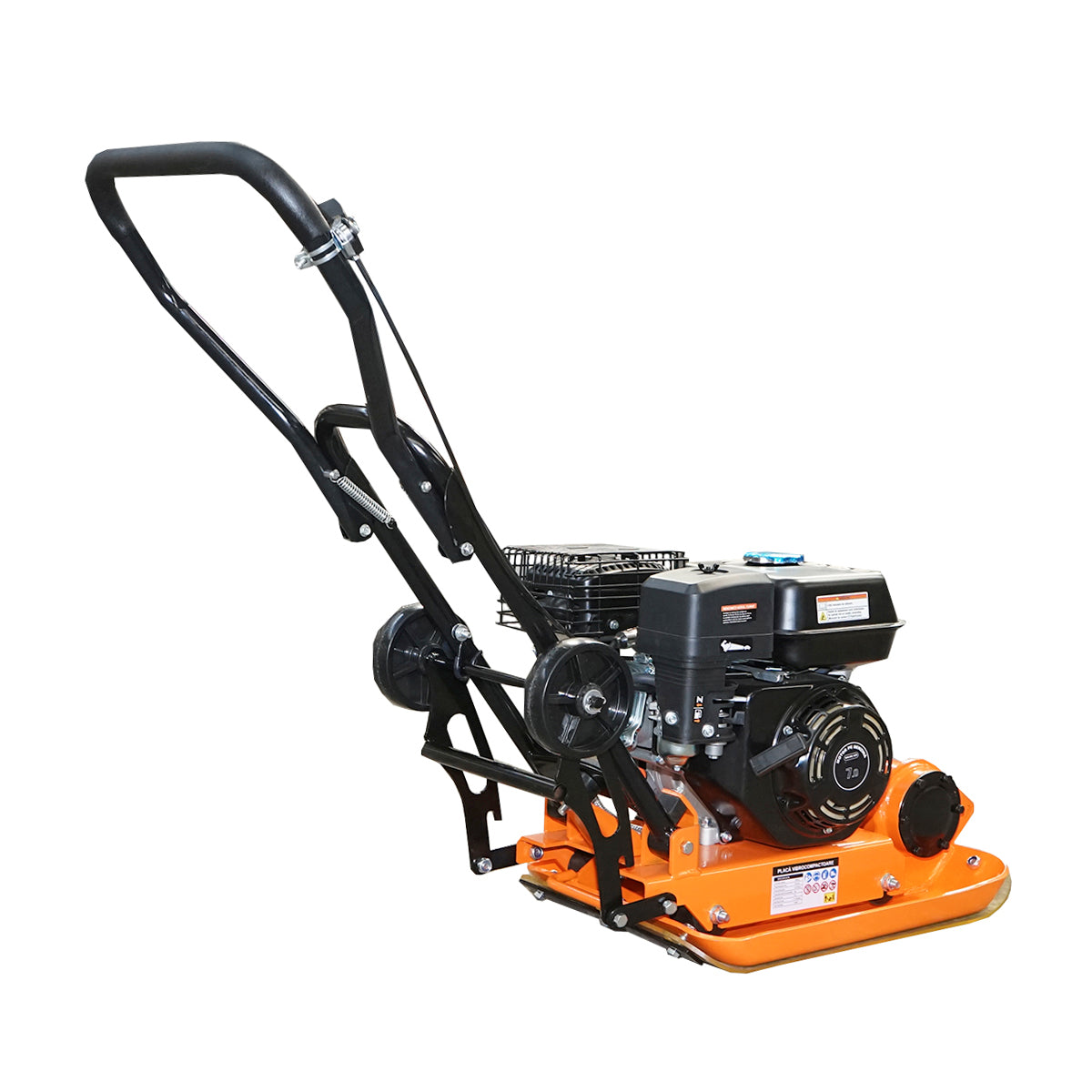 C60-A plate compactor with a working surface of 510x370mm, standard euro 5 engine, 78CC/6.5HP, 5900 RPM, 58Kg Thor