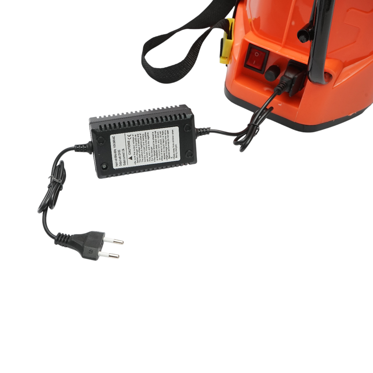 Spraying pump, Vermorel 2 in 1 manual and electric with a 16L tank, 12V/8Ah battery, 4 nozzles, flow rate 3.1 l/min THOR