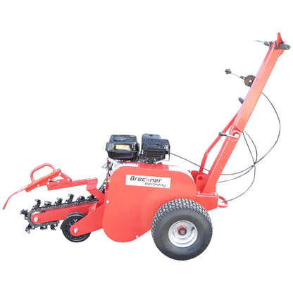 Trencher machine 7 HP working width 100mm depth 450mm Breckner Germany