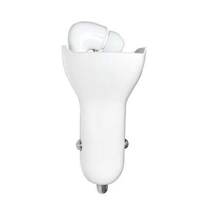 Bluetooth headset with car charger type cigarette lighter