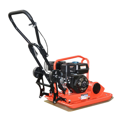 C100-A plate compactor with a working surface of 690x460mm, standard euro 5 engine, 196CC/6.5HP, 5400 RPM, 106Kg Breckner Germany