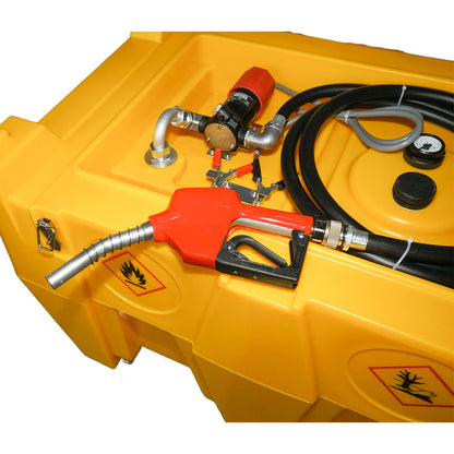 480L diesel tank with 12V/200W transfer system, flow rate 60L/min, Breckner Germany
