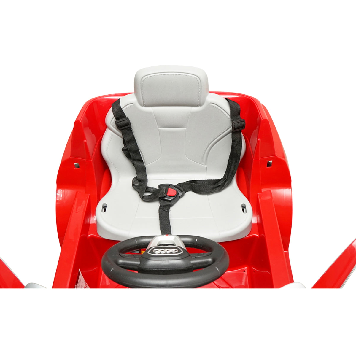 6V/7Ah battery electric car with remote control for kids JJ2066 Audi Q8 red