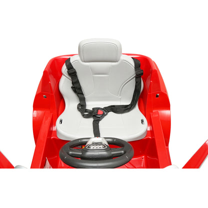 6V/7Ah battery electric car with remote control for kids JJ2066 Audi Q8 red